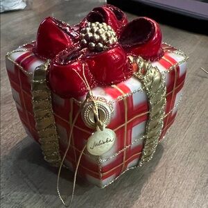 Red and Gold Decorative Gift Box
